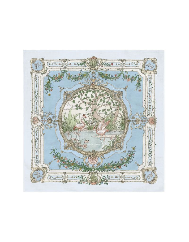 Carrè- Tapestry Brilliant Blue