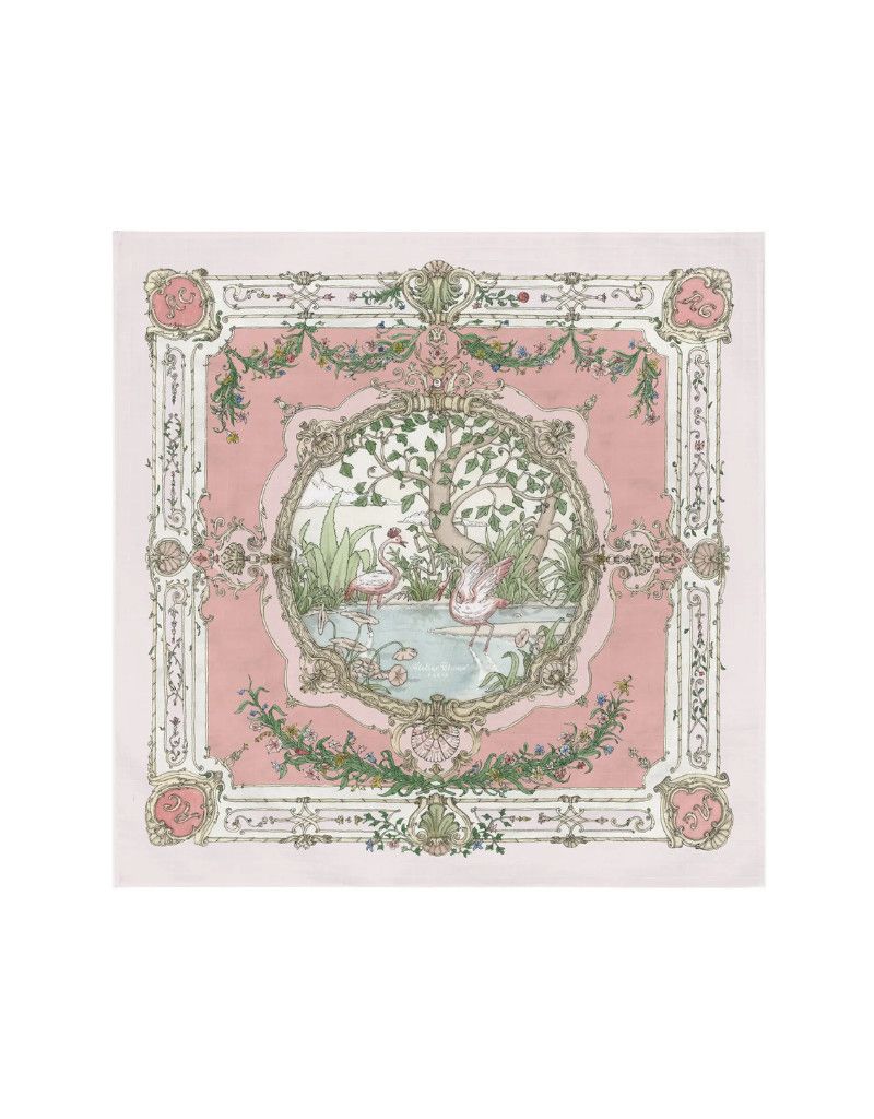 Carrè- Tapestry Pink On Pink