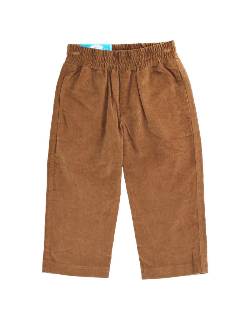 Charlie Pull On Brown Cord Pants