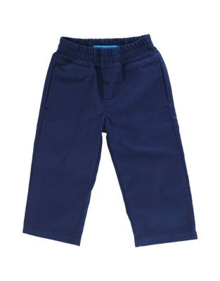 Charlie Pull On Navy Twill Pants
