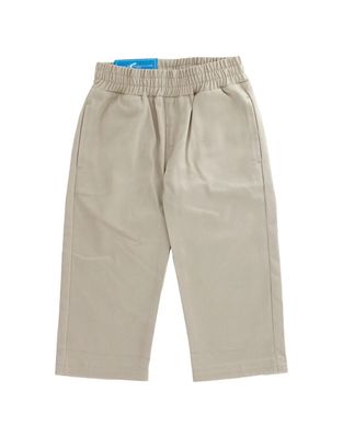 Charlie Pull On Khaki Twill Pants