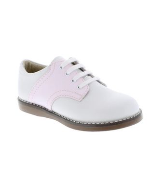 Cheer White And Rose Saddle Oxford
