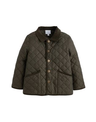  Classic Quilted Jacket - Olive 