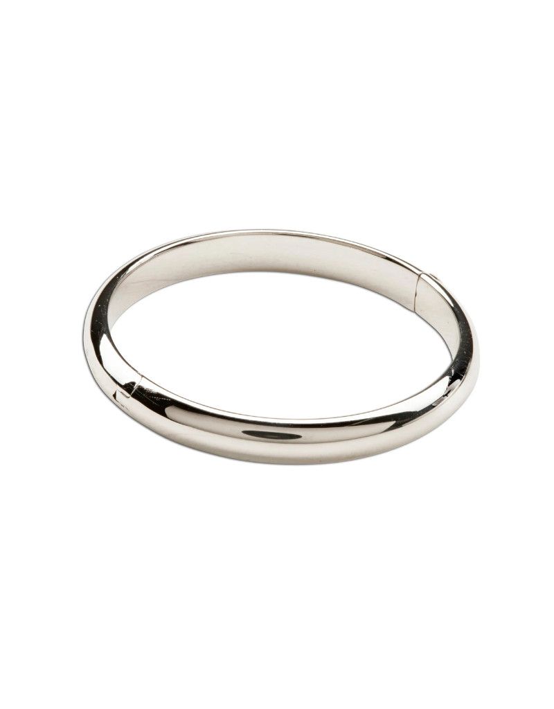 Classic Silver Bangle Bracelet SM (0-12m)