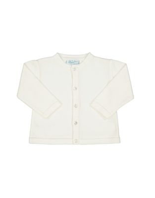 Classic White Cardigan