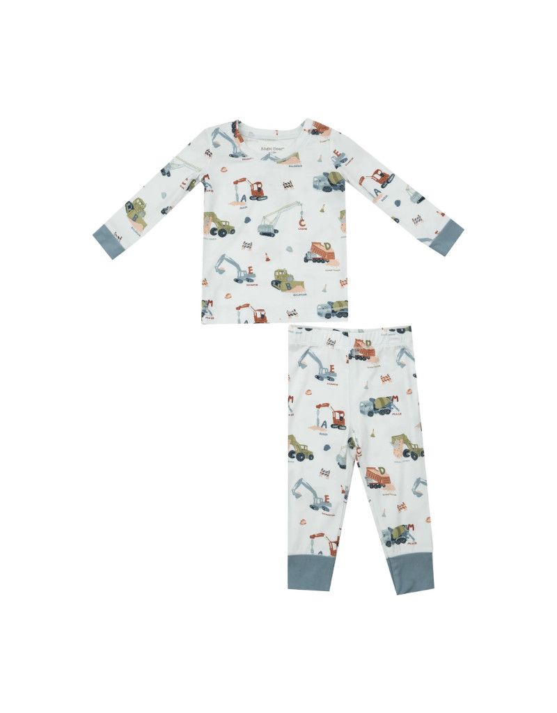 Construction Alphabet L/S Loungewear