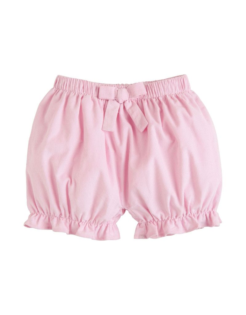 Corduroy Bow Bloomers Light Pink