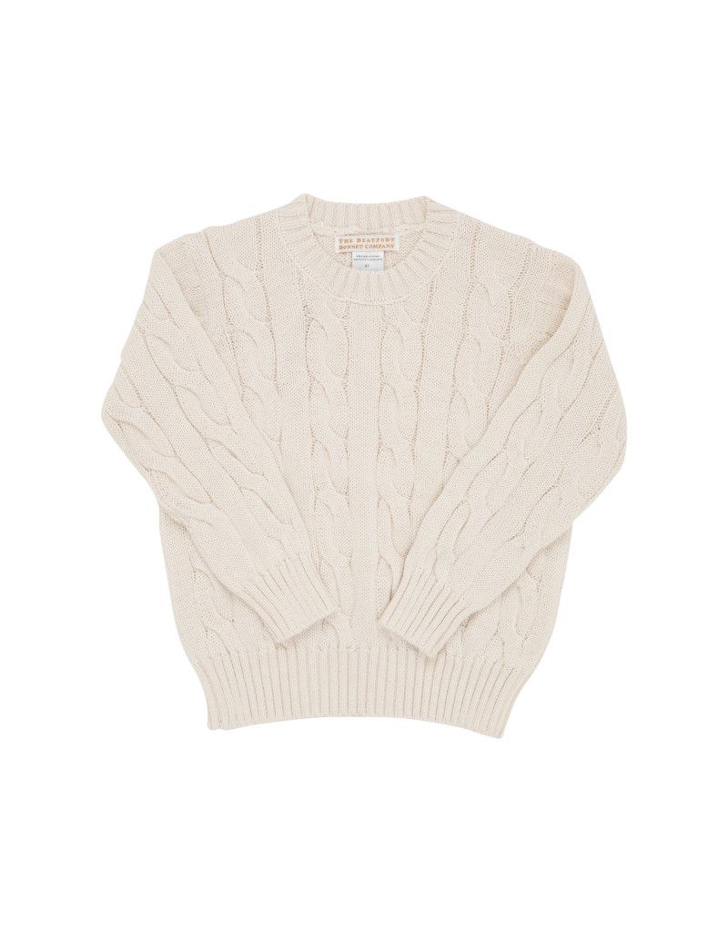 Crawford Crewneck, Palmetto Pearl