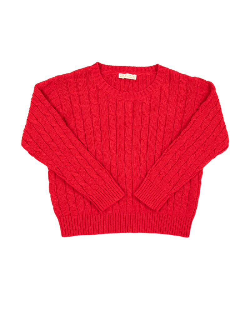 Crawford Crewneck, Richmond Red