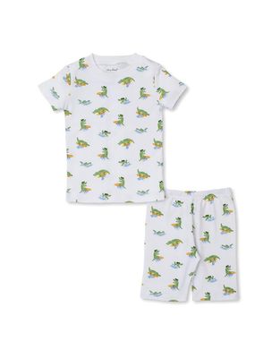 Crocodile Capers Print Pj Set 18/24m