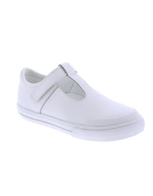Drew White Leather w/ Grey