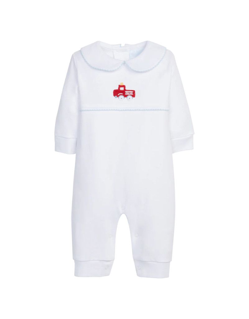 Firetruck Crochet Playsuit