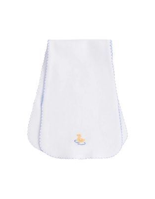 French Knot Burp Cloth, Duck