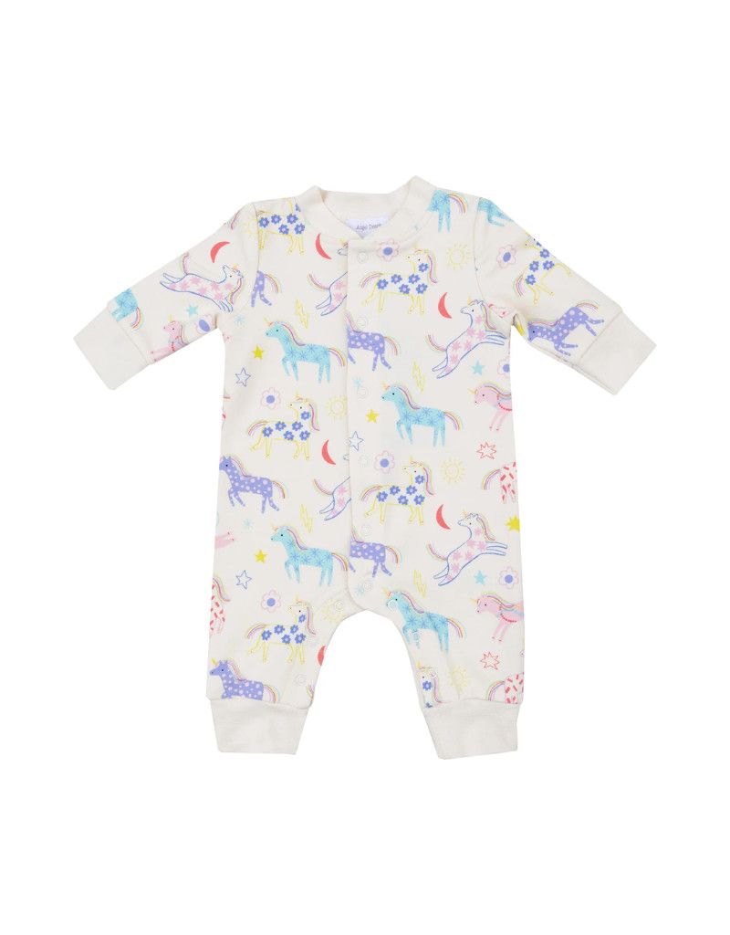 French Terry Fun Unicorns  Romper