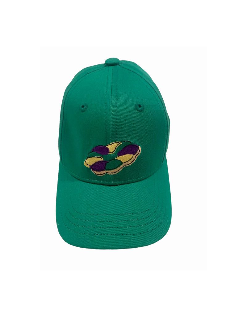 Green King Cake Cap