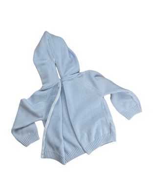 Hooded Sweater, Back Zip