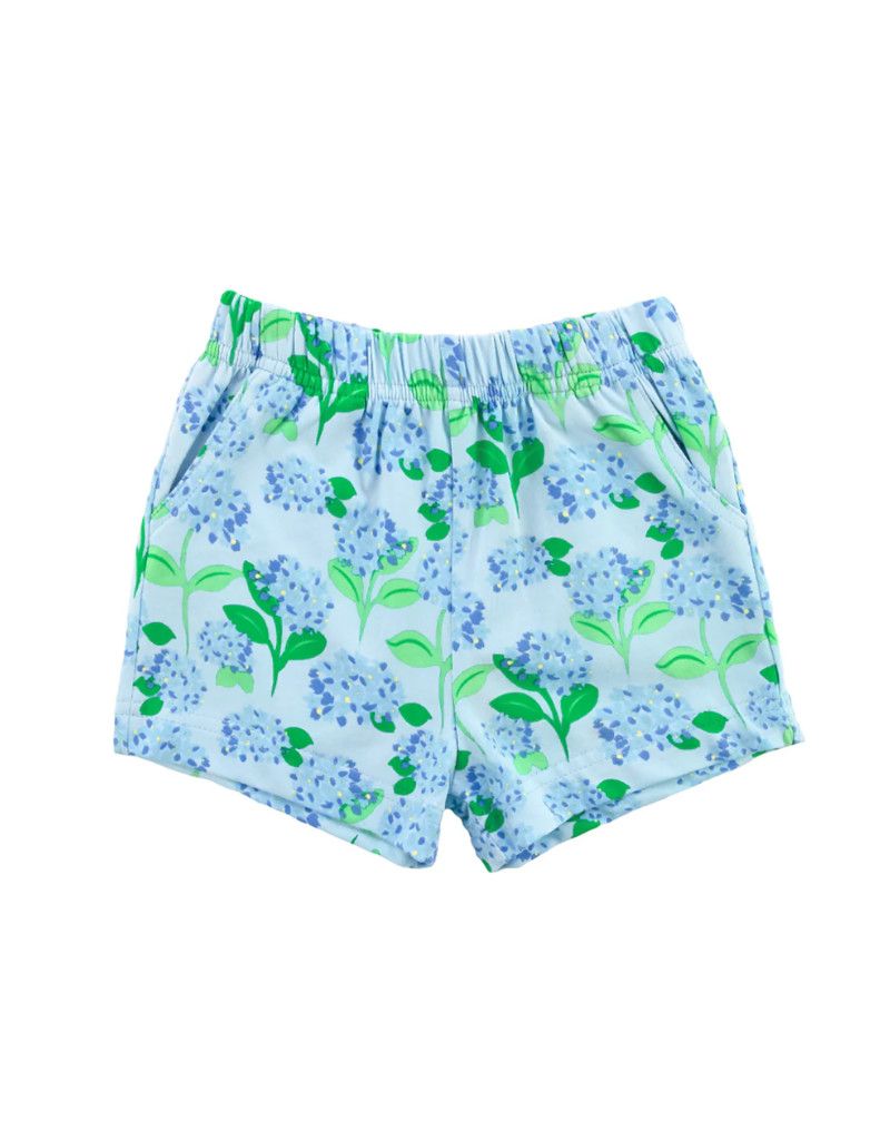 Hydrangea Print Knit Short