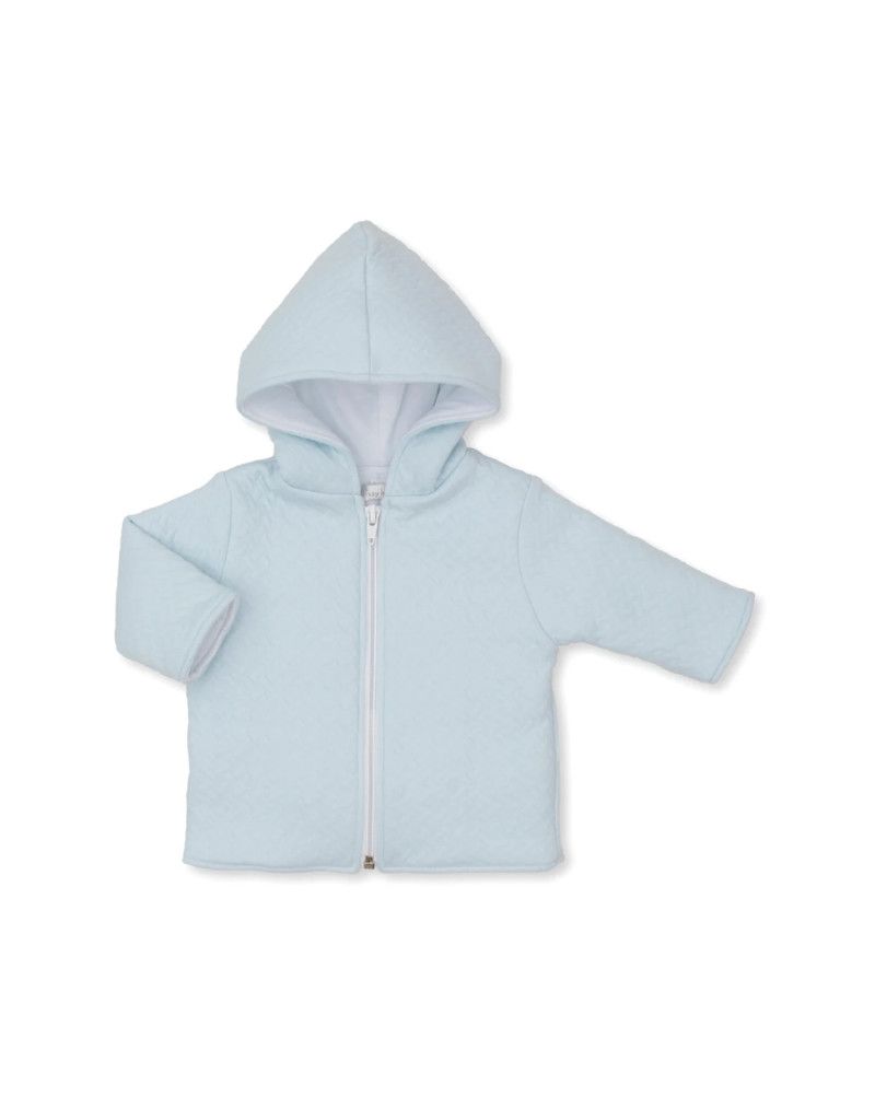 Jacquard Jacket Blue