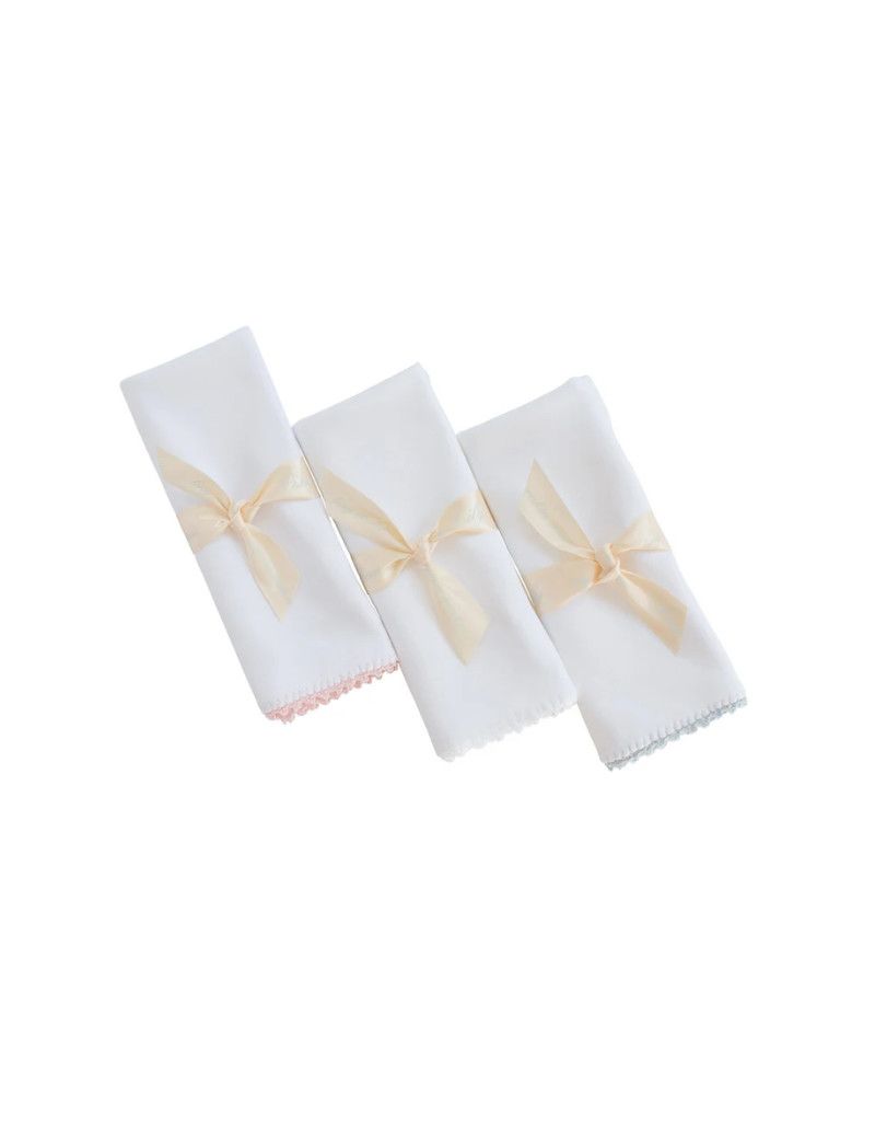 Jersey Burp Cloth Pink