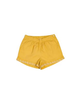 Joseph Shorts, Yellow Embroidery
