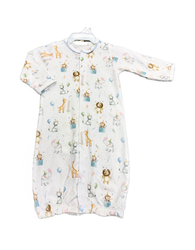 Jungle Print Converter Gown NB