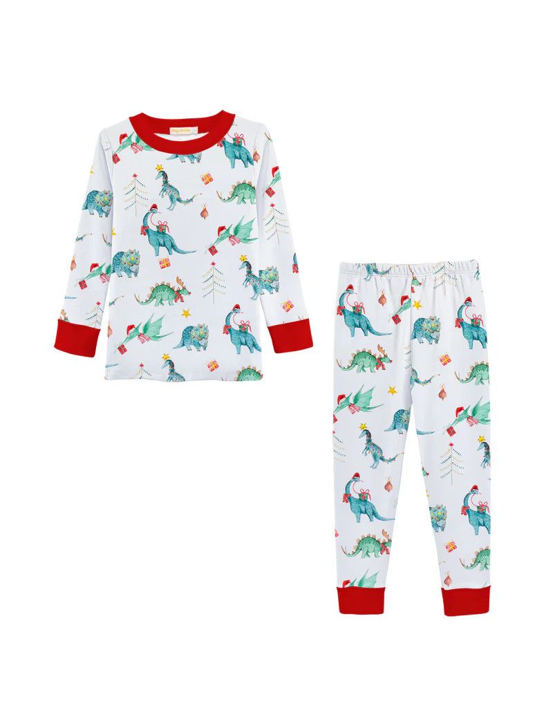 Jurassic Christmas Printed PJ Set