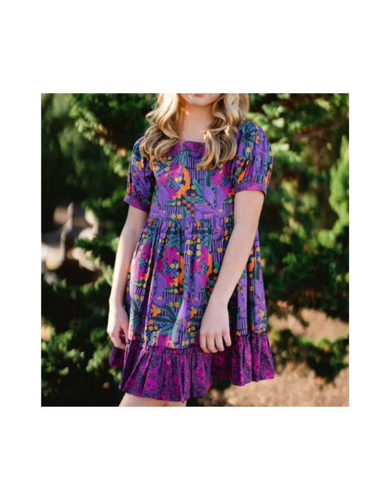 Kenzie Dress-Dahlia Purple