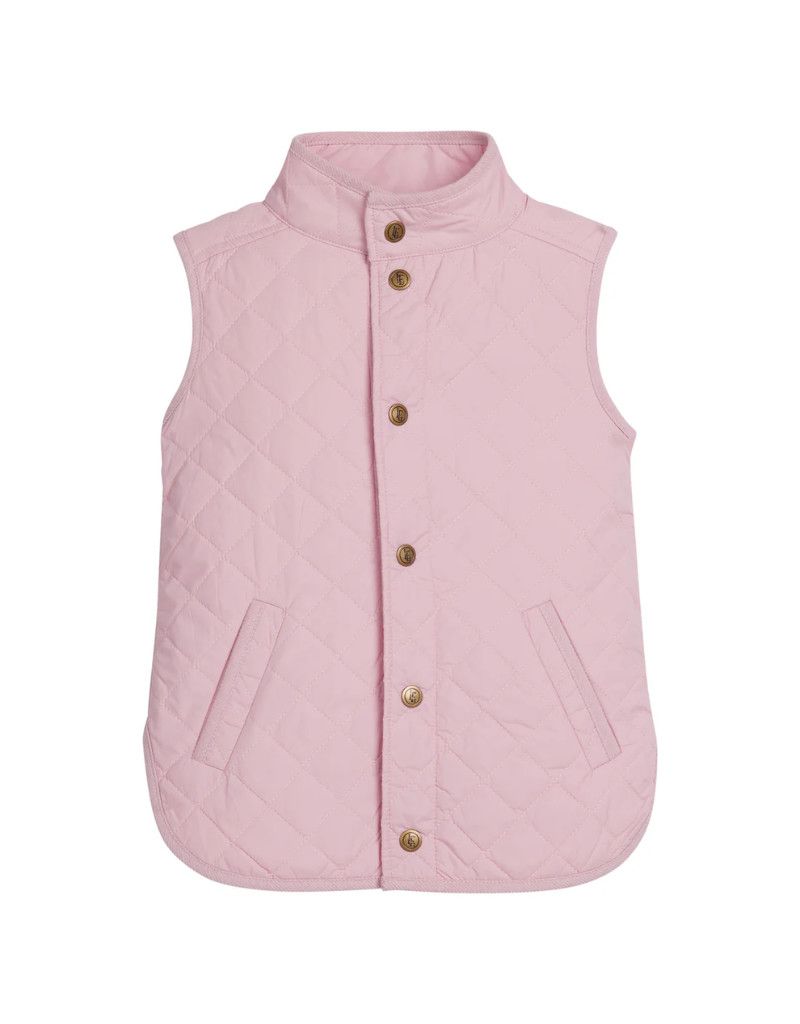 Light Pink Quilted Vest