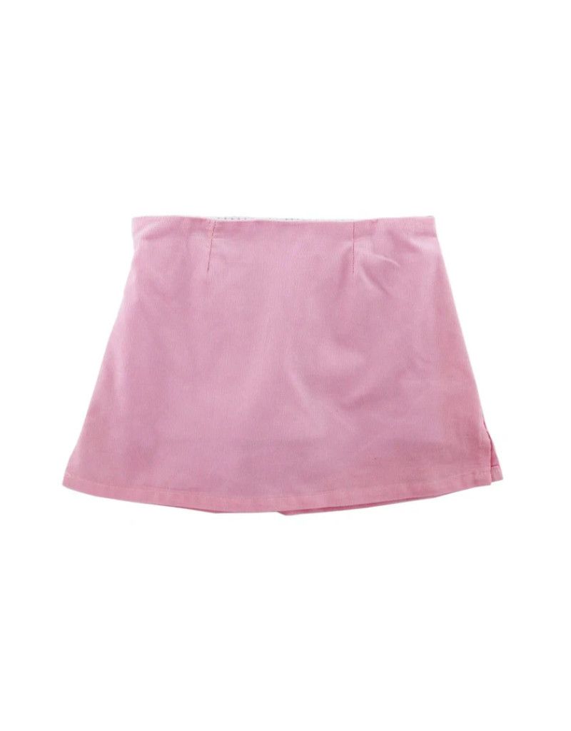 Light Pink Cord Skort