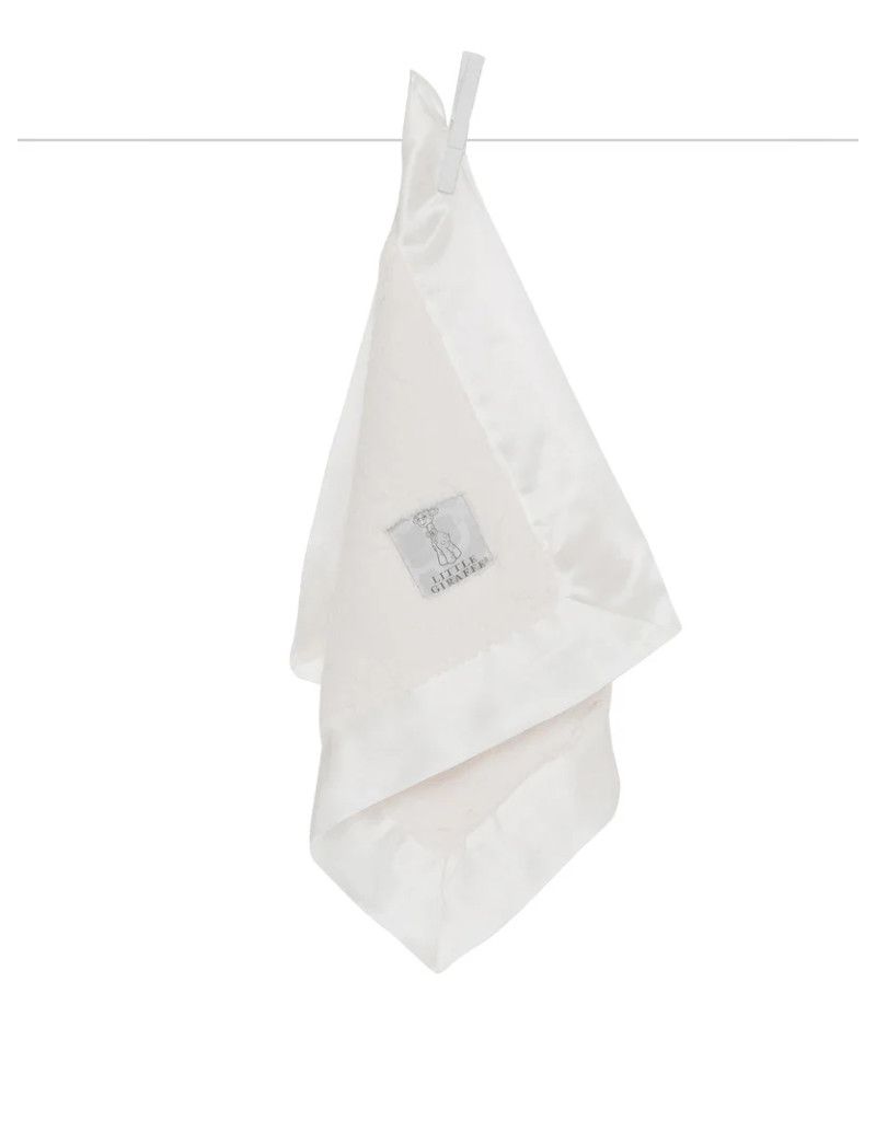Luxe Solid Baby Blanky, Cream