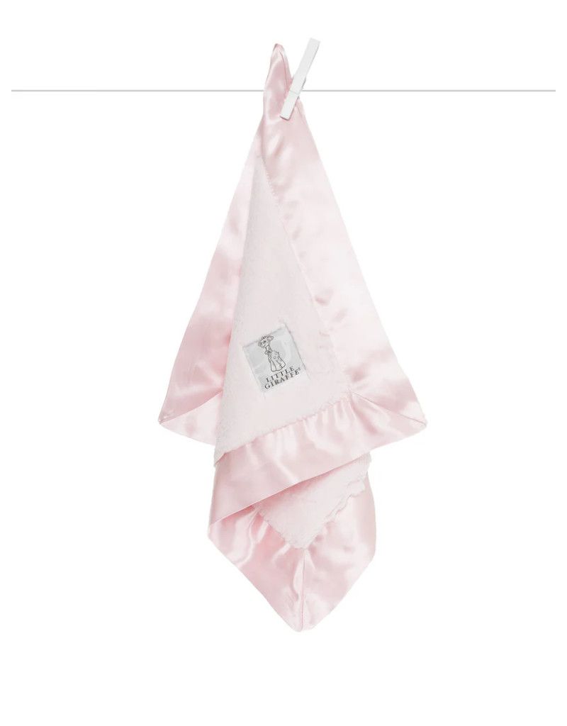 Luxe Solid Baby Blanky, Pink
