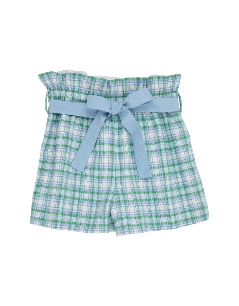 Maddie Bea Bag Shorts - Eastpoint Plaid