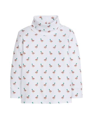 Mallard Printed Turtleneck