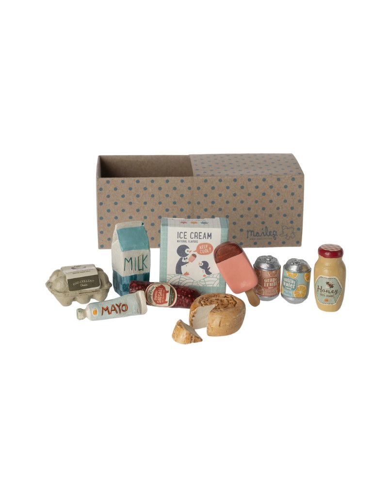 Miniature Grocery Box