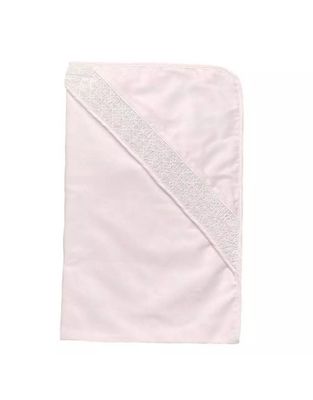 Natural Smocked Blanket- Pink