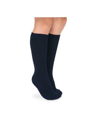 Navy Cotton Knee High 8605