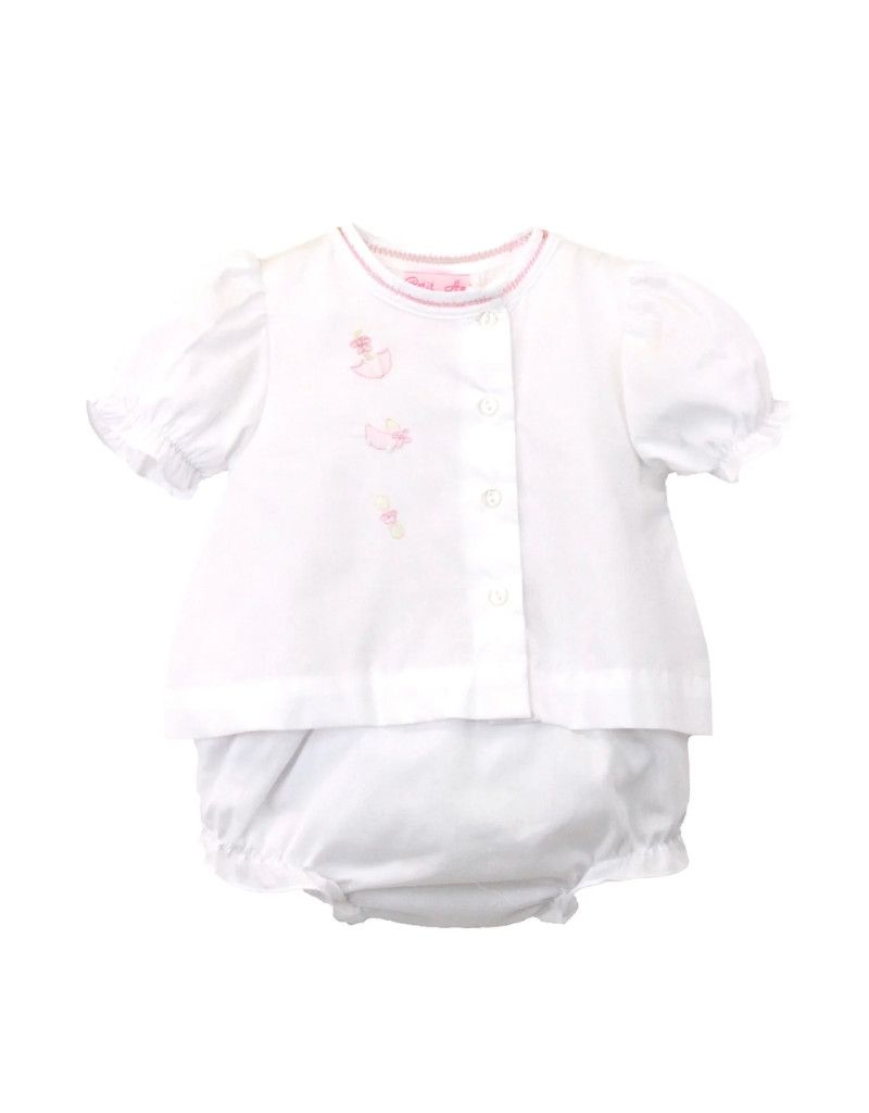 Nursery Shadow Stitch Diaper Set