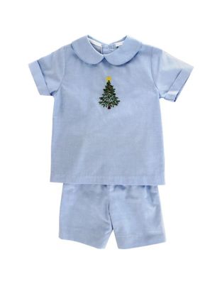 Oh Christmas Tree Dressy Short Set