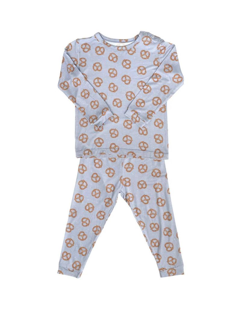 Toddler Pajama Set in Pretzel Twists