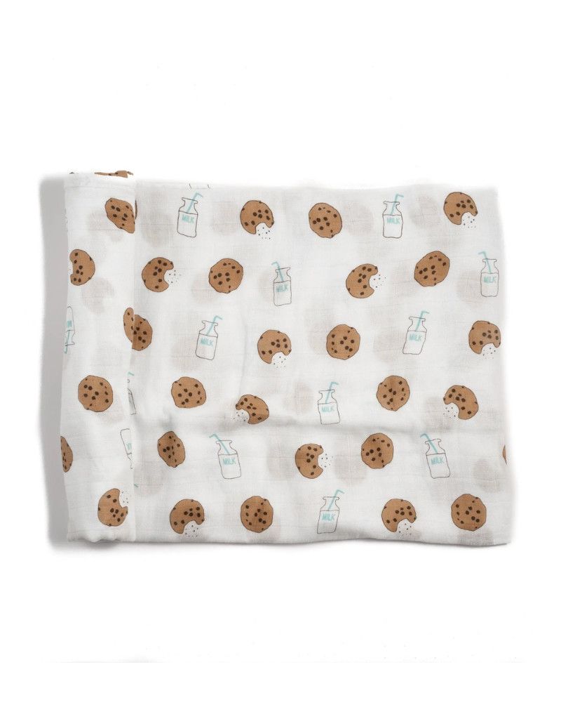 Bamboo Muslin Swaddle Blanket - Cookie Craze