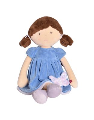 Pari X-Large Doll  Brown Hair/Blue &amp; Purple Dress