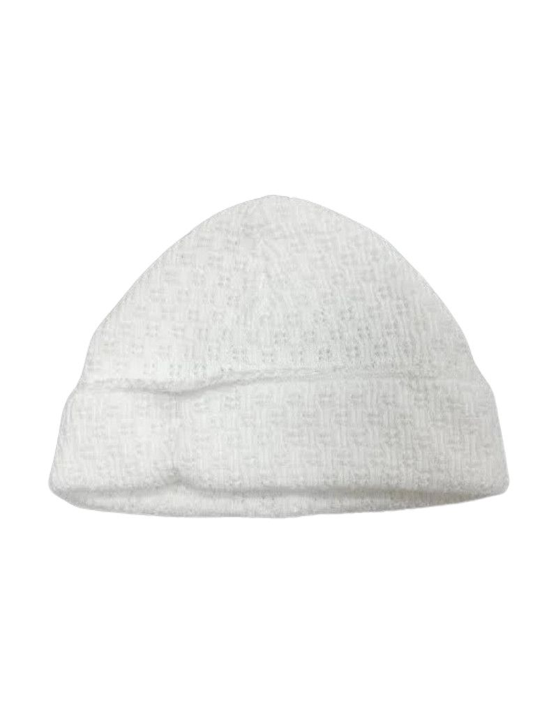 Paty White Saylor Cap, White Trim