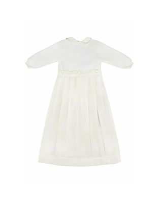 Pebble Stitch Gown Ivory