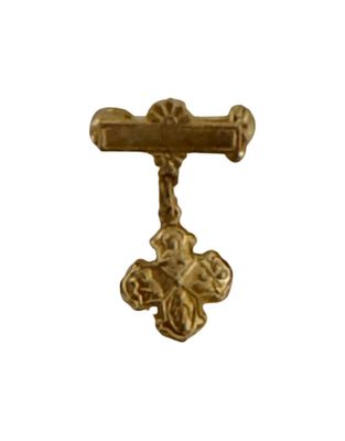 Pendant of Protection Cross, Gold