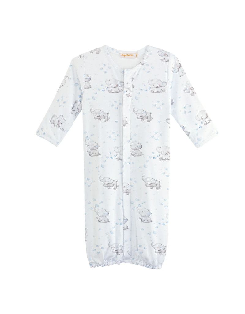 Pima Converter Gown, Bubbly Elephant