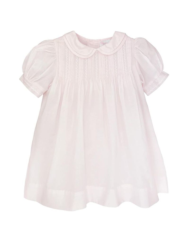 Pink Dress With Pintucks