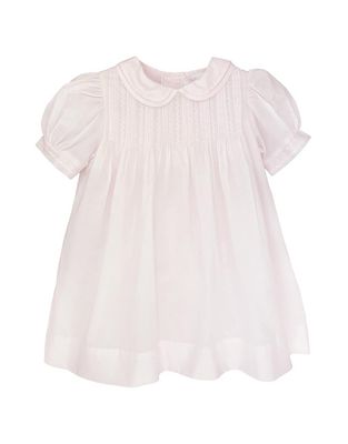 Pink Dress With Pintucks