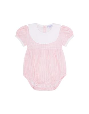 Pink Gingham Baby Bubble
