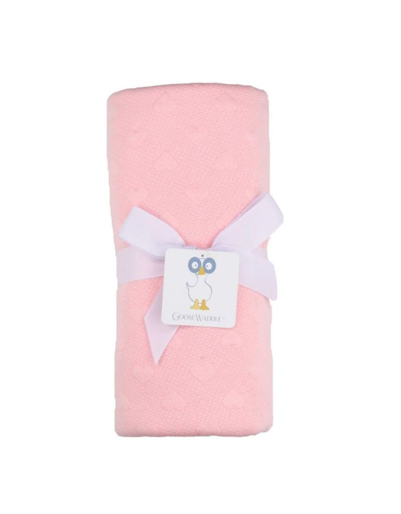 Pink Knit Blanket