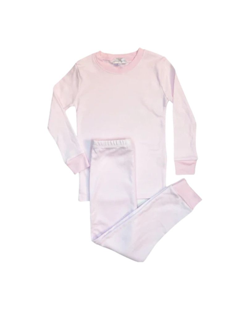Pink Stripe Long PJ Set